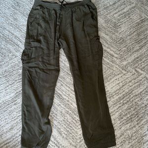 Hippie Rose Olive Green Joggers